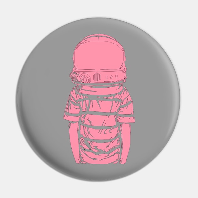 Astronaut Pin by timohouse