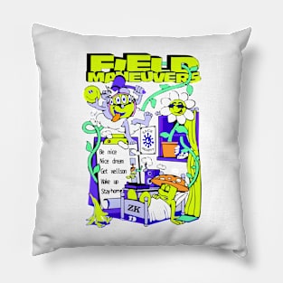 Field Manuevers Funny Cartoons Zack Skaett Pillow