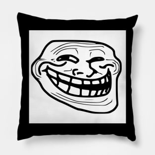 Troll Face Meme Pillow