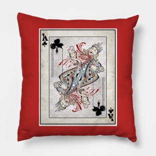 King of Clubs Pillow