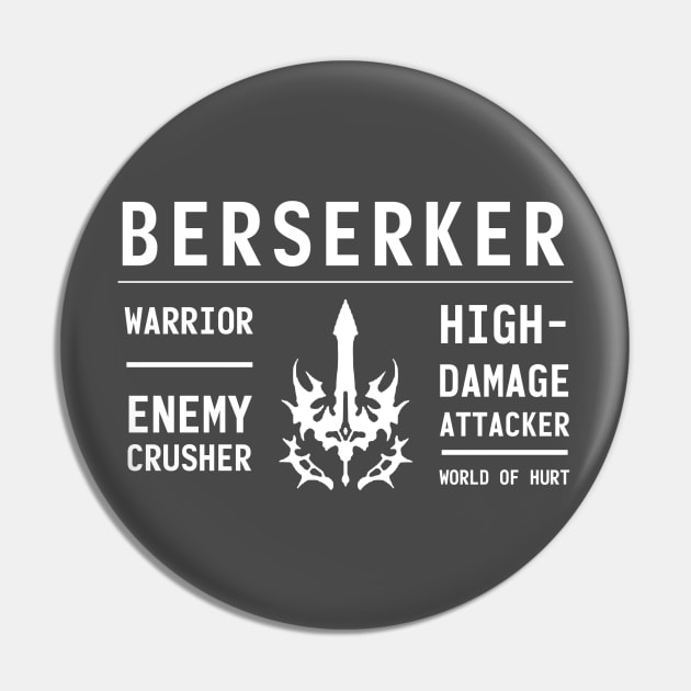 Berserker - Lost Ark Pin by snitts