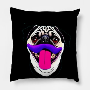 Pug smiling Pillow