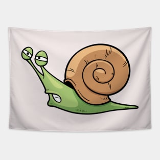 Cute Snail Tapestry