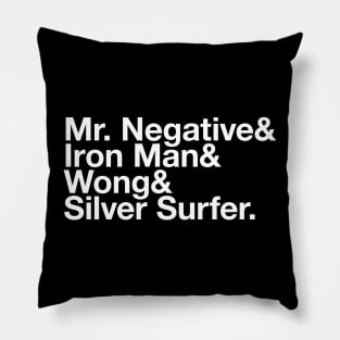 Marvel Snap Negative Surfer Pillow