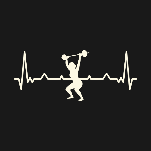 Workout, Bodybuilding, Fitness Heartbeat Design by LR_Collections