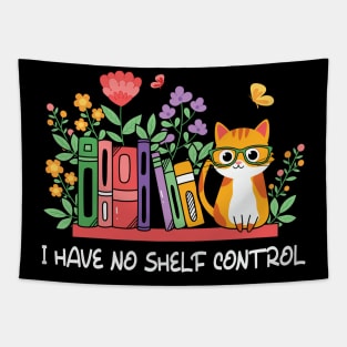 I have no Shelf Control Cat and Book Tapestry