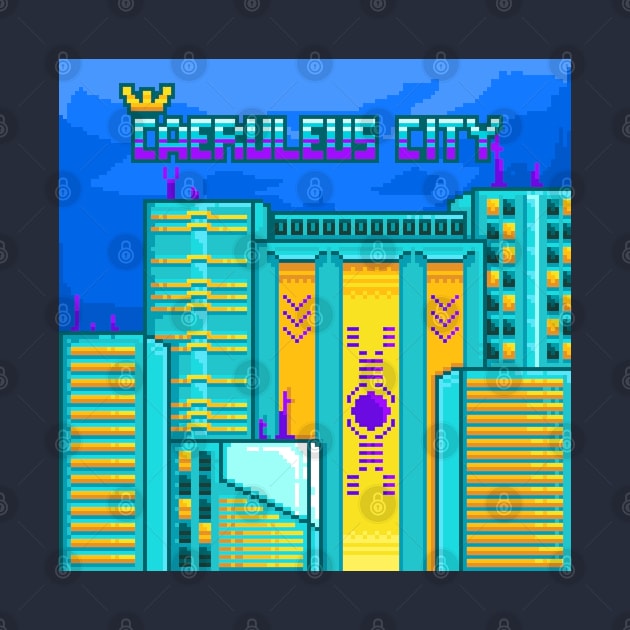 Caeruleus City Pixel Art by BLUESIDE