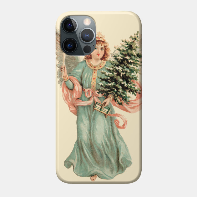 Victorian Christmas Angel - Angels - Phone Case