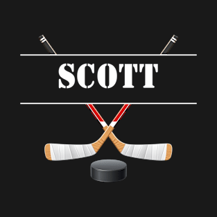 Scott Birthday Hockey T-Shirt