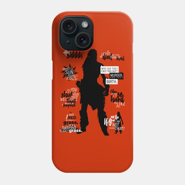 Horizon: Aloy Quotes Phone Case by firlachiel