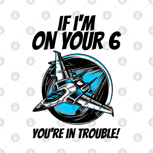 On Your Six, pilot shirt by OzzieClothingC0