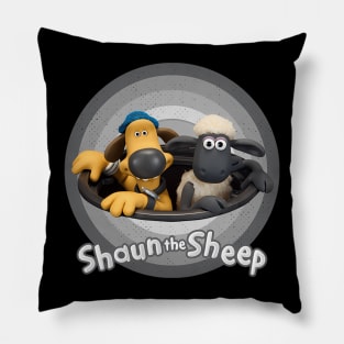 Vintage TV Series The Sheep Cartoon Shaun Pillow