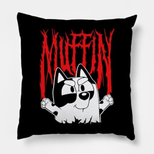 Muffin Bluey Metal Pillow