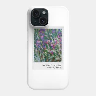 monet's garden Phone Case