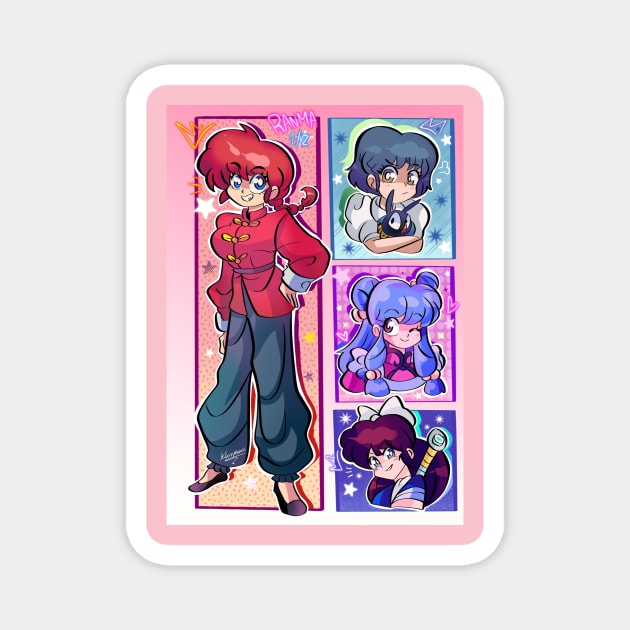 Ranma 2023 Magnet by Klaudiapasqui 96