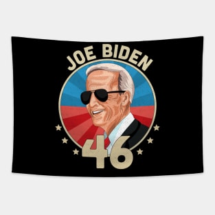 Joe Biden 46 - Elected Joe Biden President 46th Vintage 2020 Tapestry