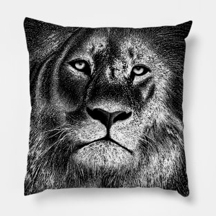 Lion Face Pillow