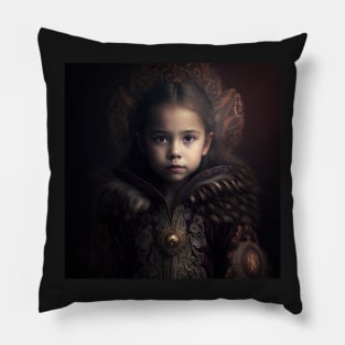 Living Dolls of Ambiguous Royal Descent Pillow