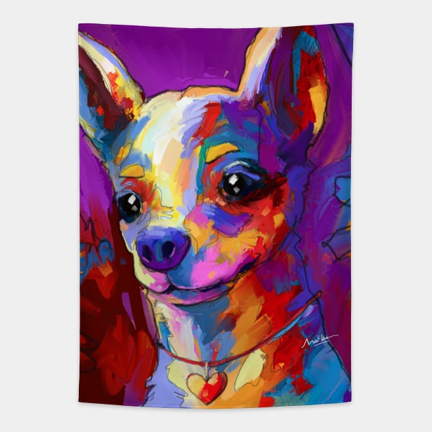 Pinscher Tapestry by mailsoncello