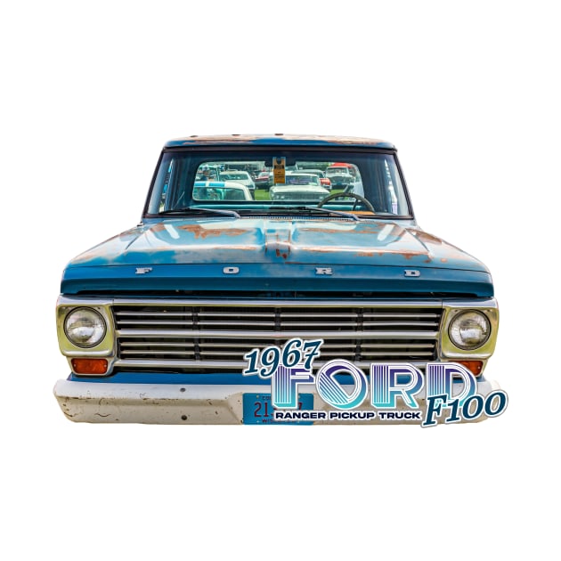 1967 Ford F100 Ranger Pickup Truck by Gestalt Imagery