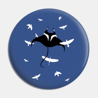 Flying fish Pin