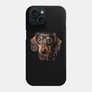 Sweet Dachshund - I Dachshund Just Around - Everything For The Club Phone Case