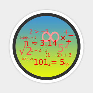 Math lovers Magnet