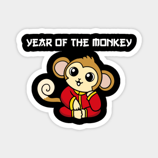 Monkey Zodiac Magnet