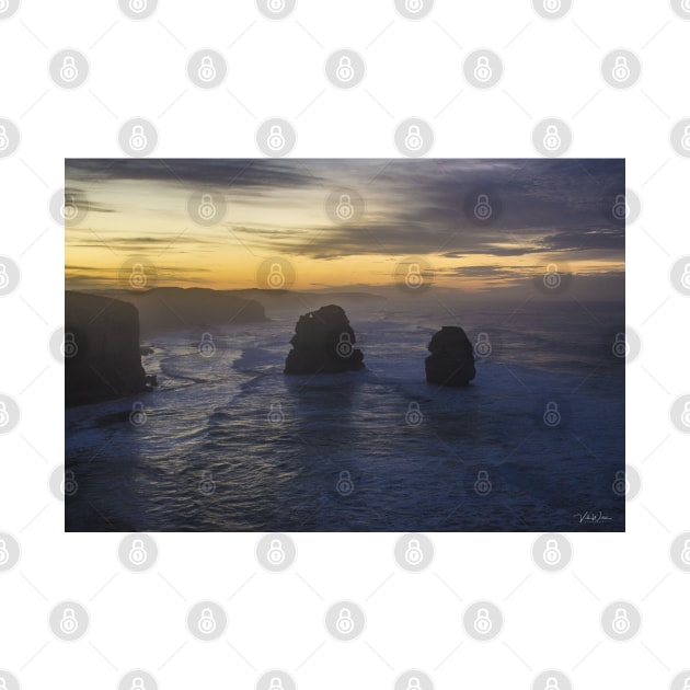 Gog and Magog from the 12 Apostles, Port Campbell National Park, Victoria, Australia. by VickiWalsh