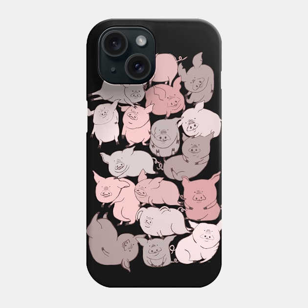 Pigs Phone Case by msmart