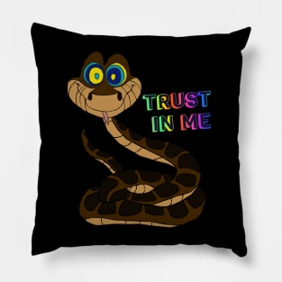 Kaa - Trust In Me 'text' Pillow