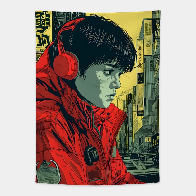 Akira Unleashed: Cyberpunk Masterpiece, Psychic Power Saga, and Fan Art Fusion Tapestry by insaneLEDP