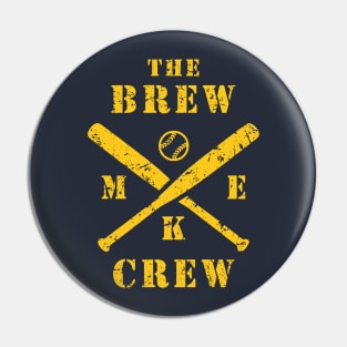 The Brew Crew Milwaukee Brewers Pin