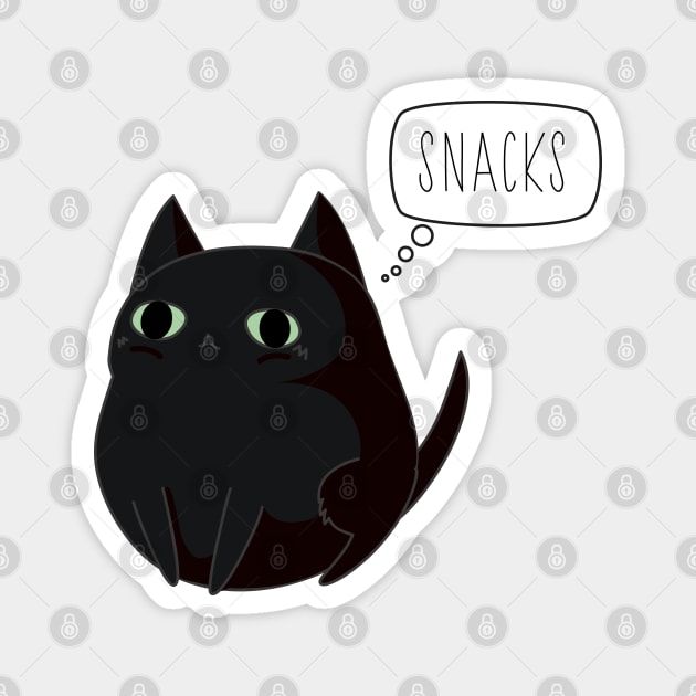 Snacks! Magnet by The3rdMeow