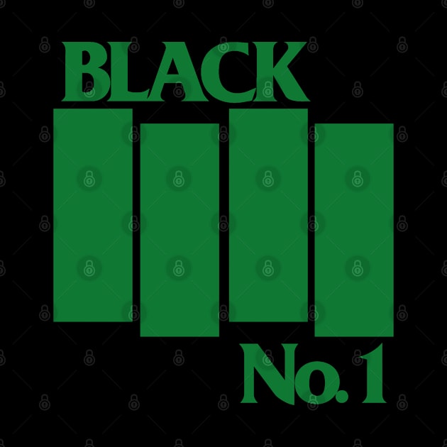 Black Number One by teecloud