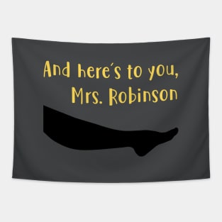 Mrs Robinson, mustard Tapestry