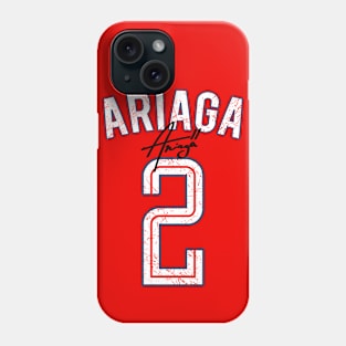 Ariaga 2 Autograph Jersey Distressed Phone Case