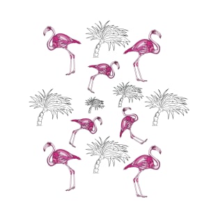 Flamingo power T-Shirt