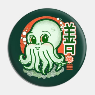 Cthulhu the Good Monster Pin