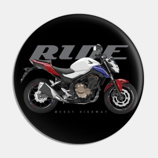 Ride 500f tricolor Pin