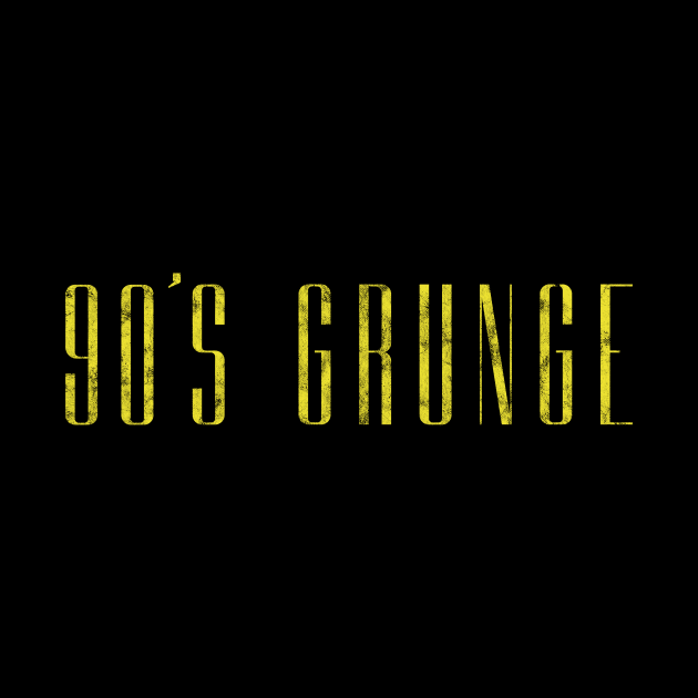 90s Grunge Yellow by ariel161