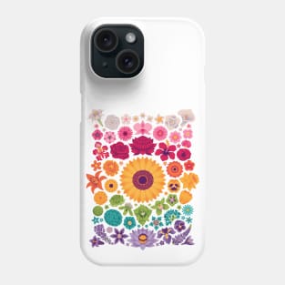 Floral Spectrum Phone Case