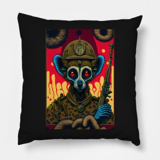 Lemur Soldier Pillow