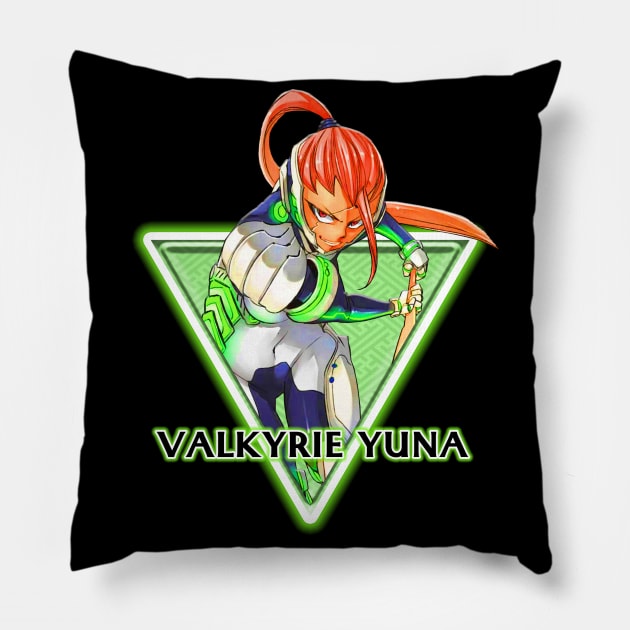 VALKYRIE YUNA 3 Pillow by RayyaShop