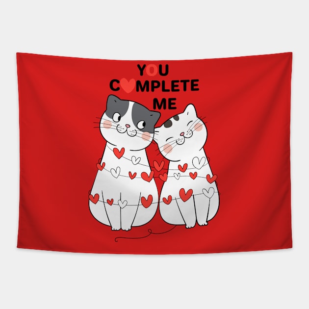 You complete me Tapestry by OnuM2018