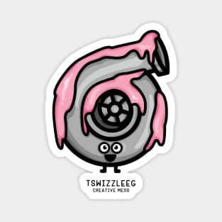 Cutest Turbo - Pink Slime Magnet