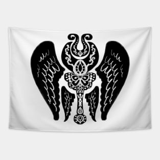 Magic Girl Demon Wand Tapestry