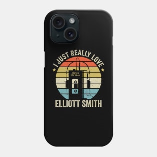 I Just Really Love Elliott Retro Old Music Style Phone Case
