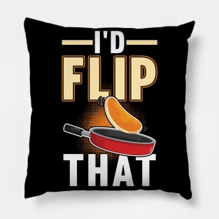 I'd Flip That - Pancake Maker Pillow