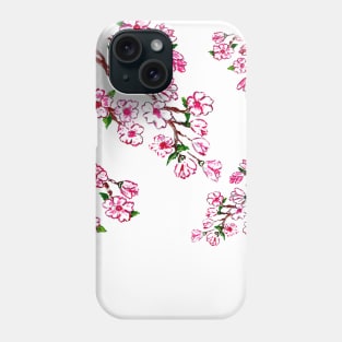 Sakura Branch art Phone Case